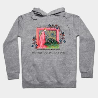 THE HILLS HAVE EYES AND EARS Medieval Allegory of Mother Nature Hoodie